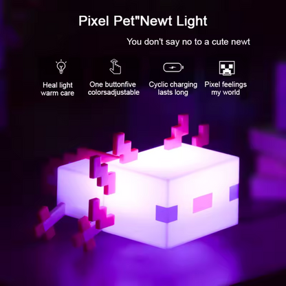 Minecraft Axolotl Lamp