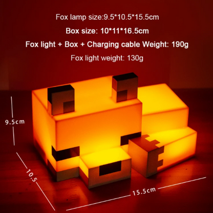 Minecraft Fox Lamp